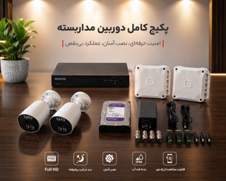 پک 4 کانال NOVATEK همراه 1 دوربین